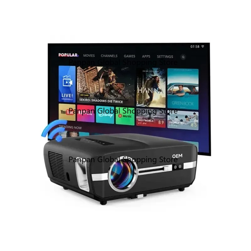 Home Cinema Night - Nouveauté 2025 : Mini projecteur LED