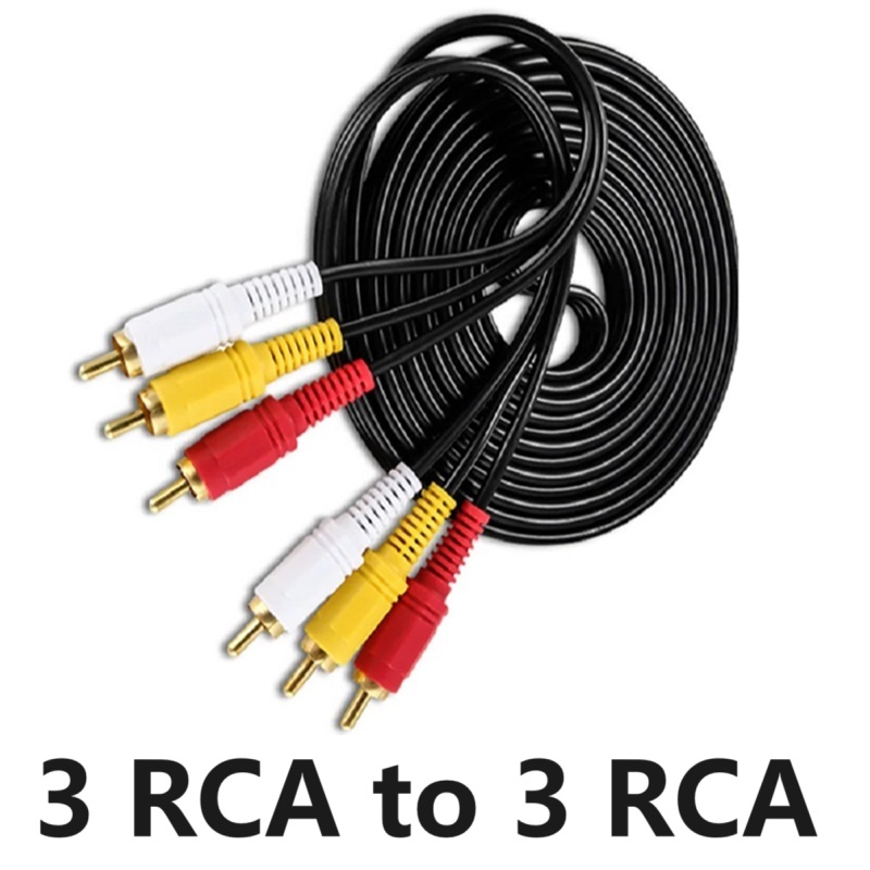 Video Home Cinema - Câble audio-vidéo composite 3RCA vers 3RCA