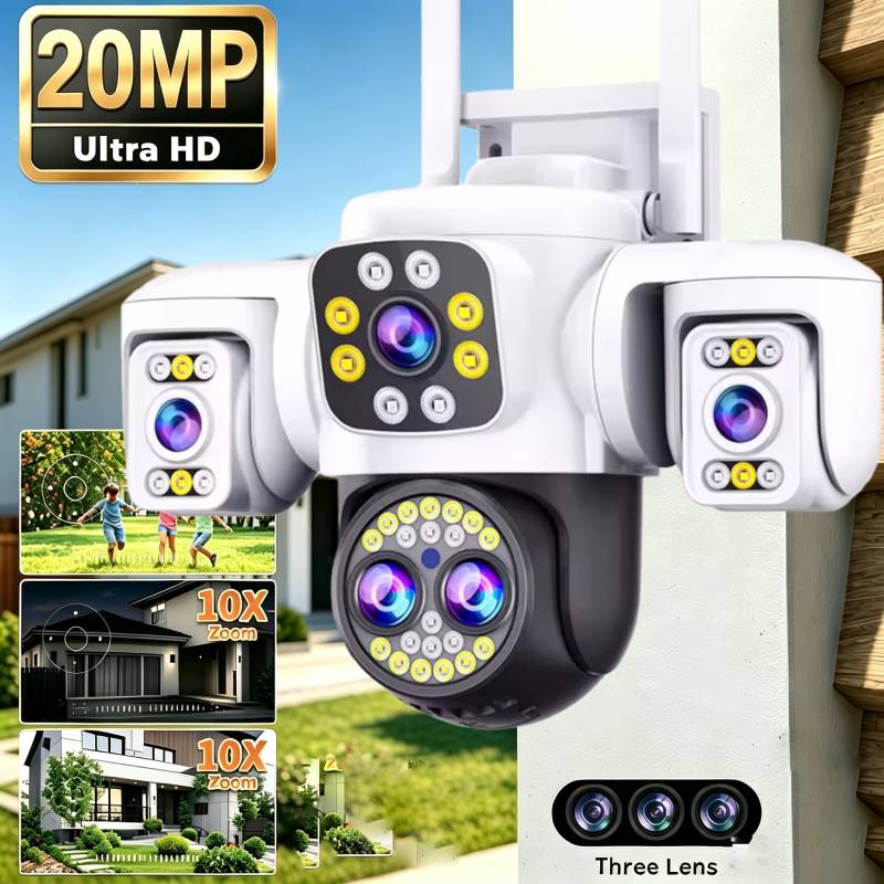 Home Cinema Screen - Caméra de surveillance Wi-Fi 20MP à
