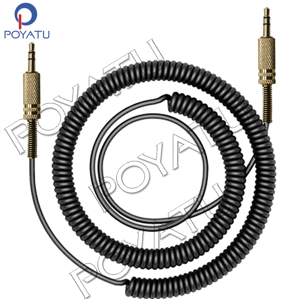 Home Cinema Marshall - Poyatu câble Audio enroulé 3.5mm pour