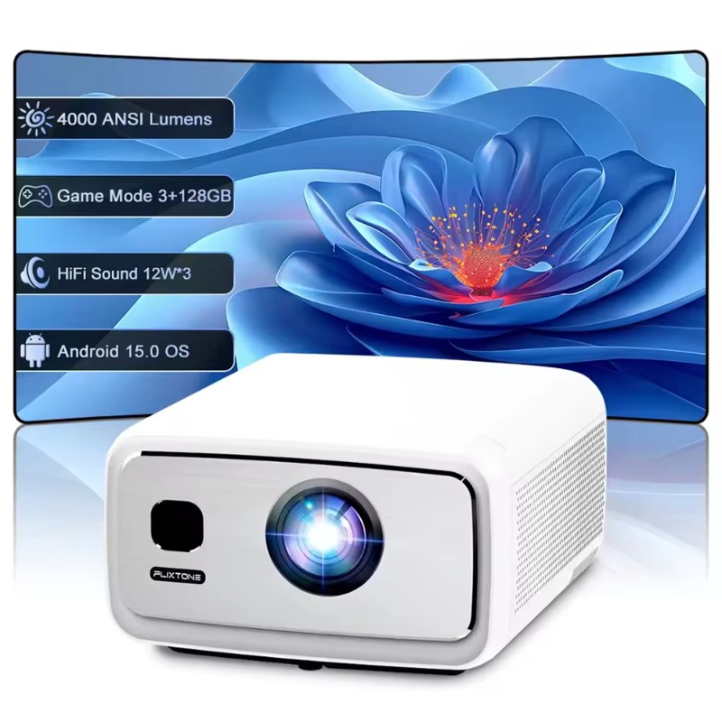 Video Home Cinema - Projecteur D10S 4K avec puce V660,
