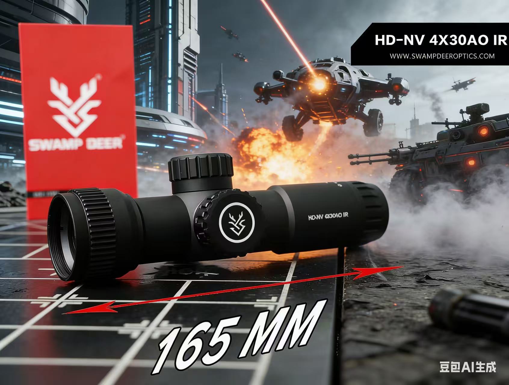Télescope SWAMP DEER HD-NV 4X3 - Home Cinema Center avis et prix