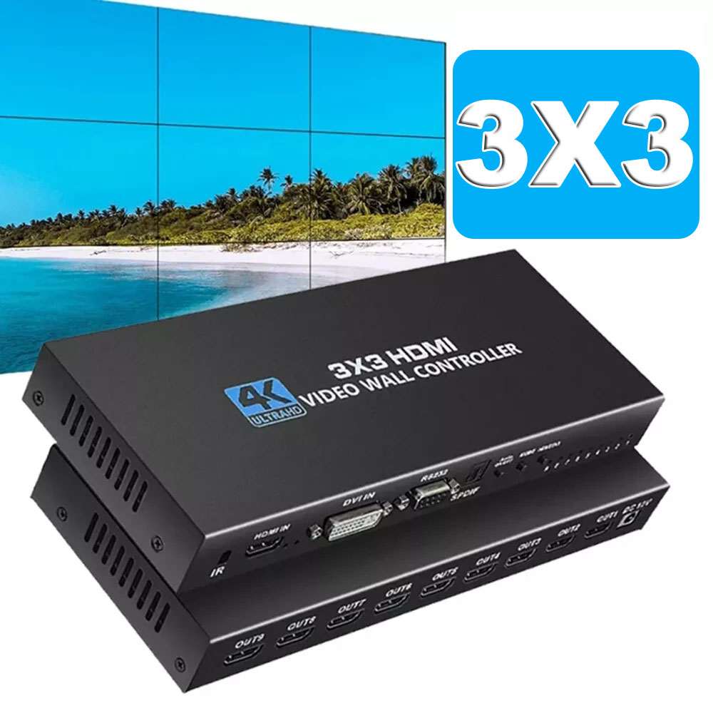Contrôleur mural vidéo HDMI 4K - Home Cinema Screen avis et prix