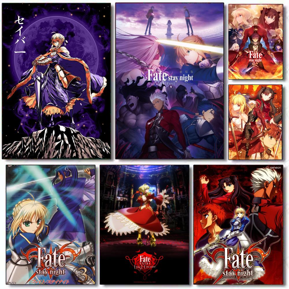Affiche F-Fate Stay Night auto - Home Cinema Night avis et prix