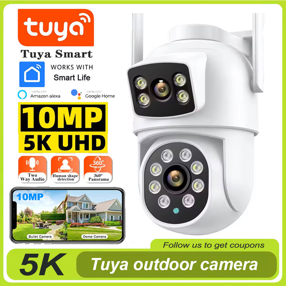 Caméra Wifi Tuya 4K 8MP PTZ ex - Home Cinema Screen avis et prix