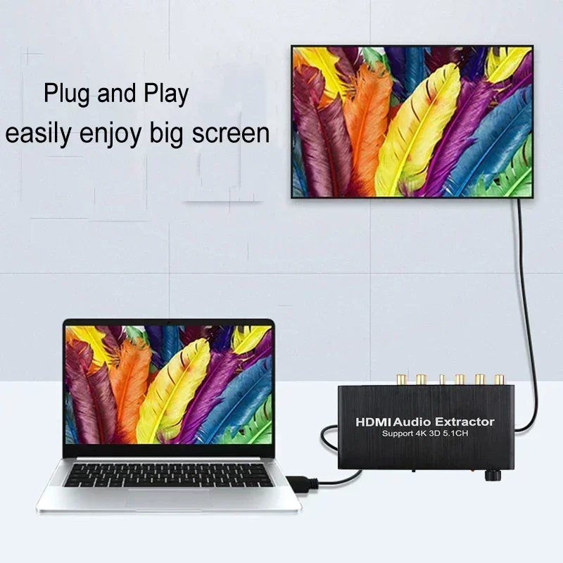 Décodeur extracteur audio, 4K, - Surround Sound Decoder avis et prix