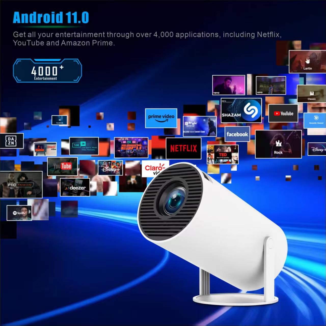 Mini projecteur portable HY300 - Video Home Cinema avis et prix