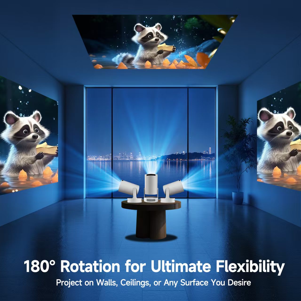 Mini projecteur portable HY300 - Video Home Cinema avis et prix
