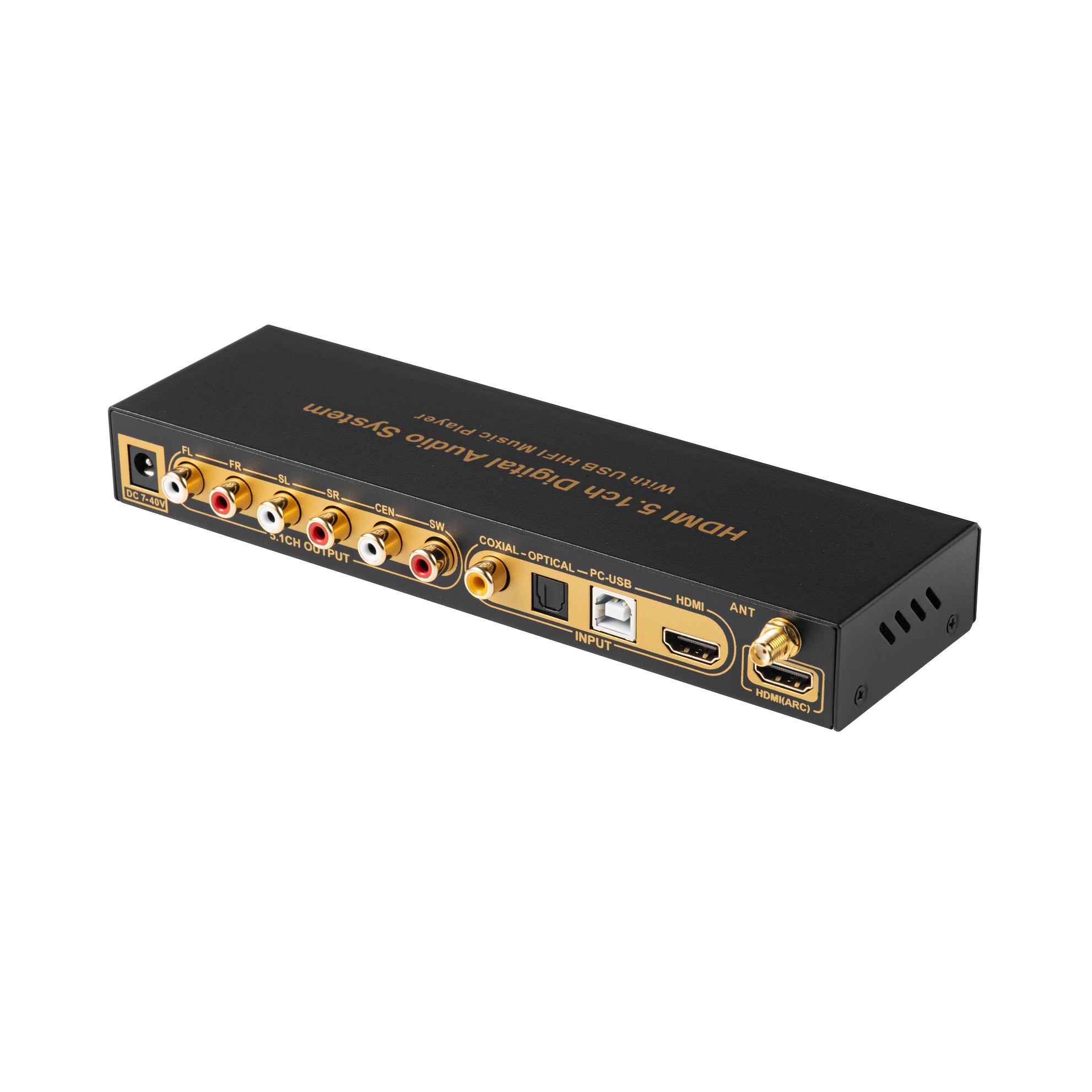 Convertisseur de décodeur audi - Surround Sound Decoder avis et prix