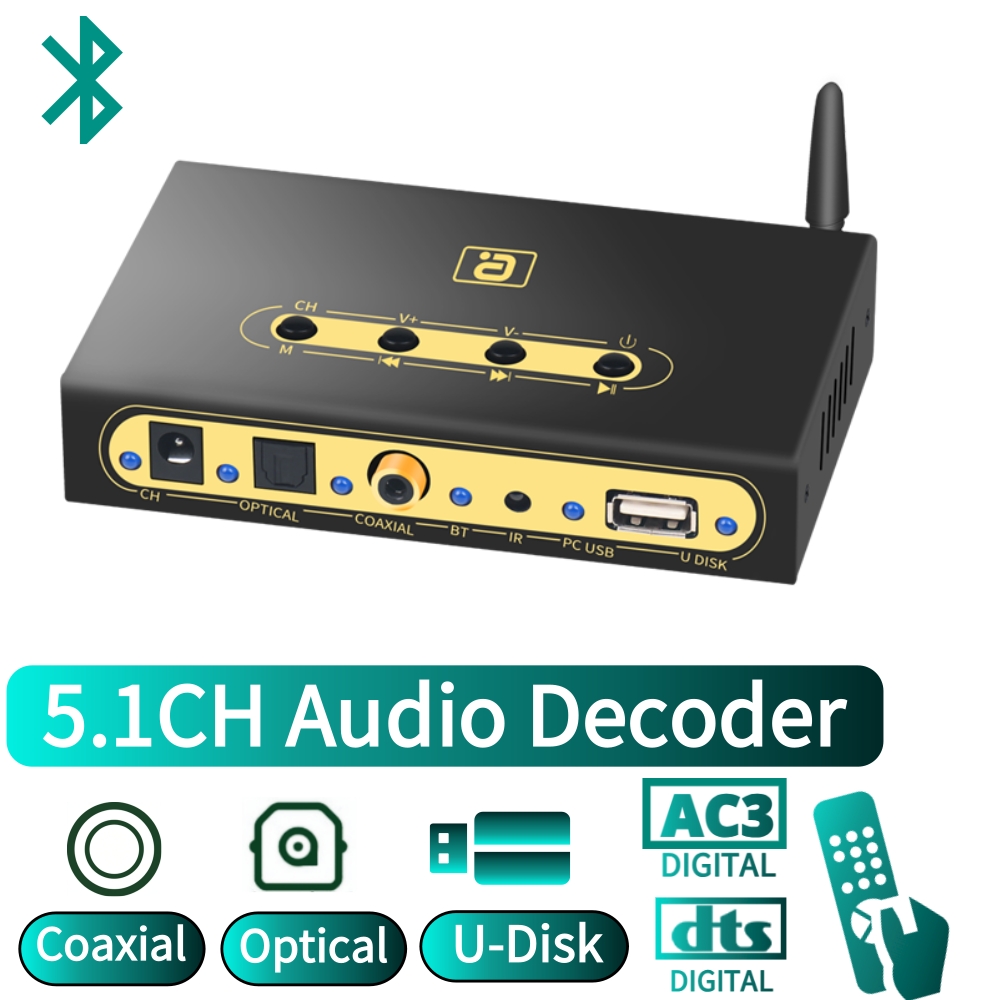 DA720 5.1CH décodeur Audio Blu - Surround Sound Decoder avis et prix