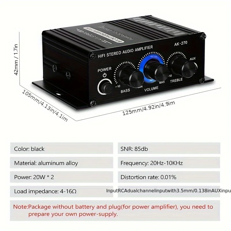 Mini amplificateur de puissanc - Home Cinema Mini avis et prix