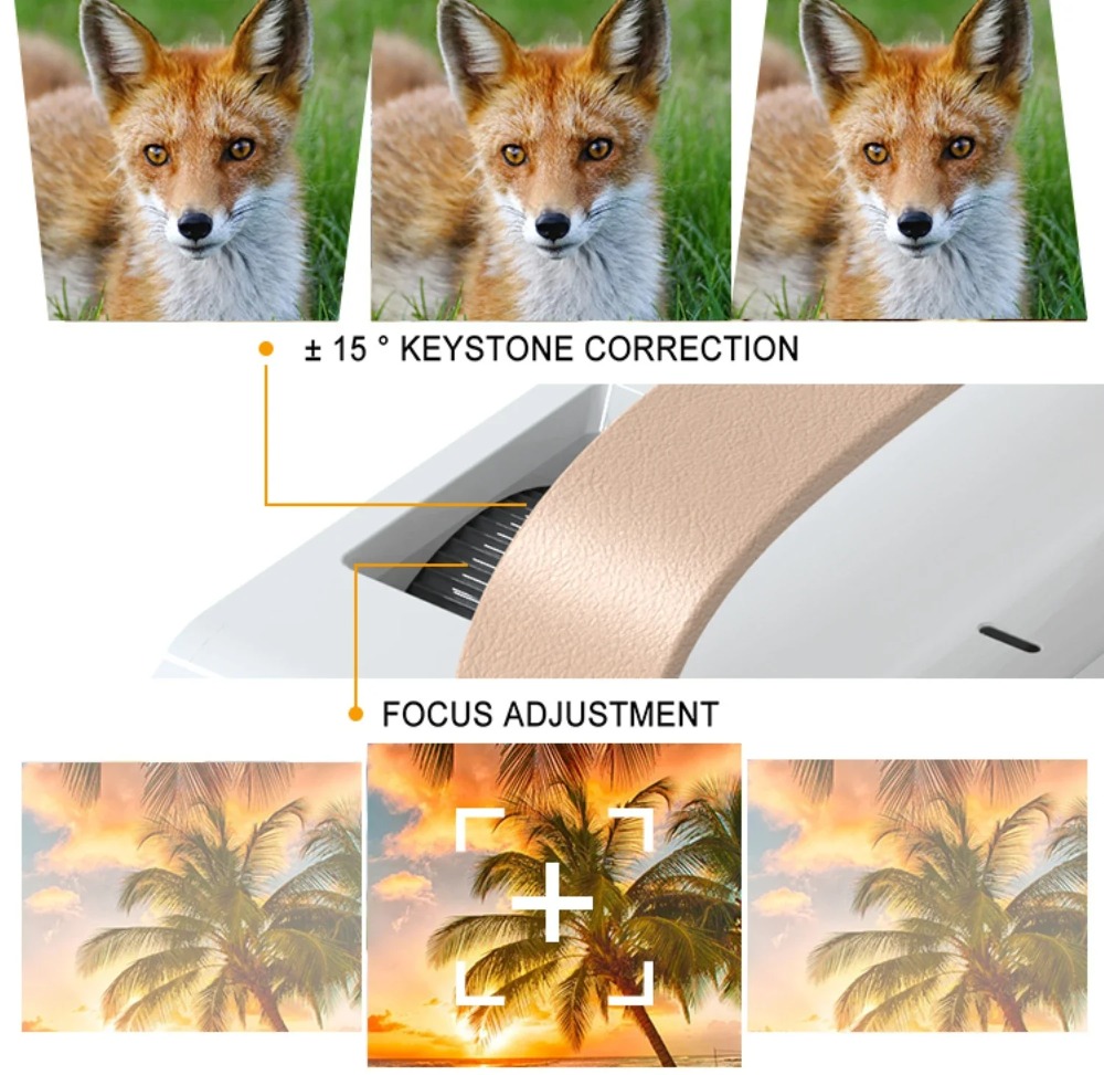 Projecteur intelligent Portabl - Video Home Cinema avis et prix