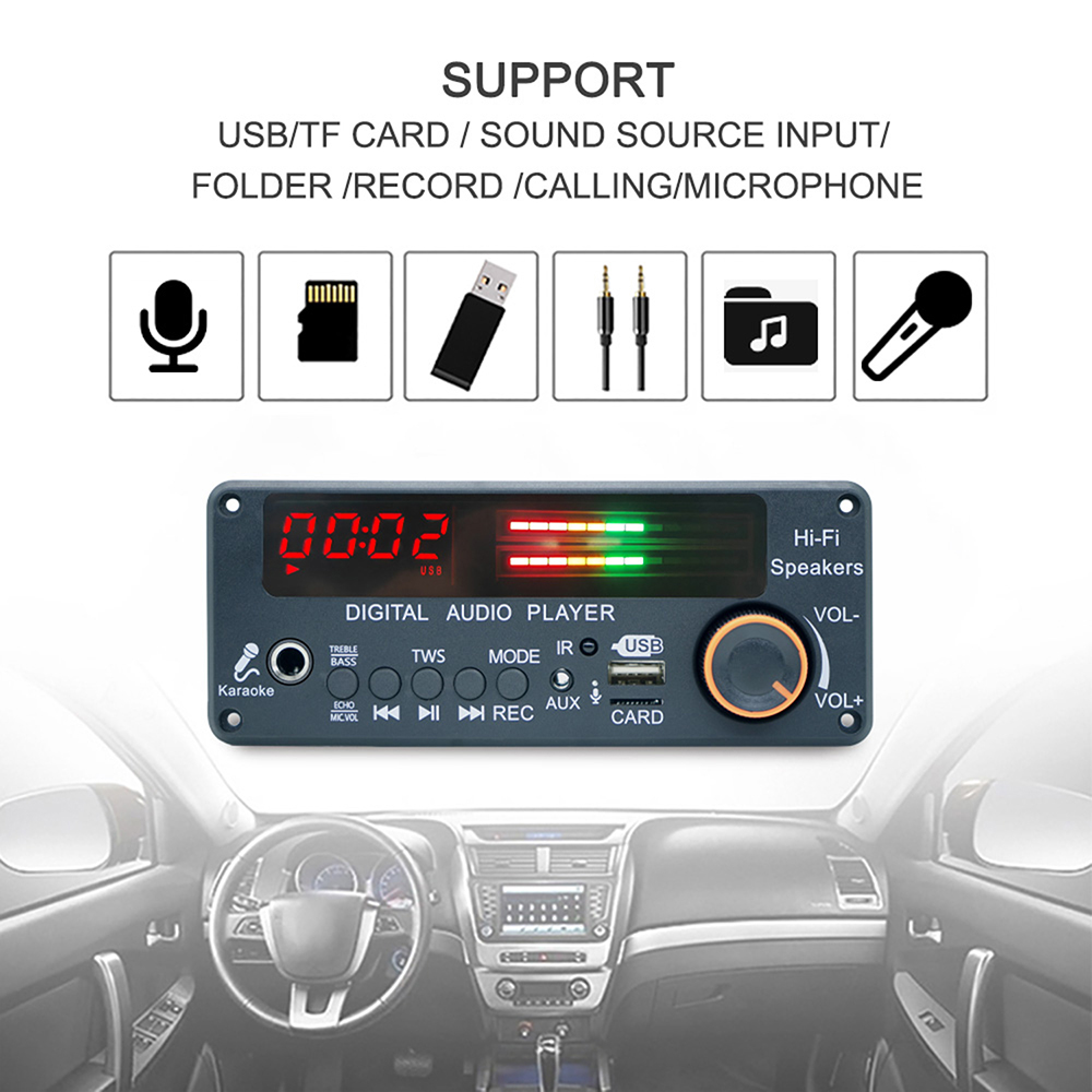 Carte décodeur MP3 WMA WAV DC1 - Surround Sound Decoder avis et prix